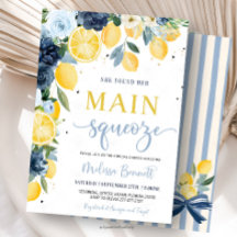 She Found Her Main Squeeze Lemon Bridal Shower