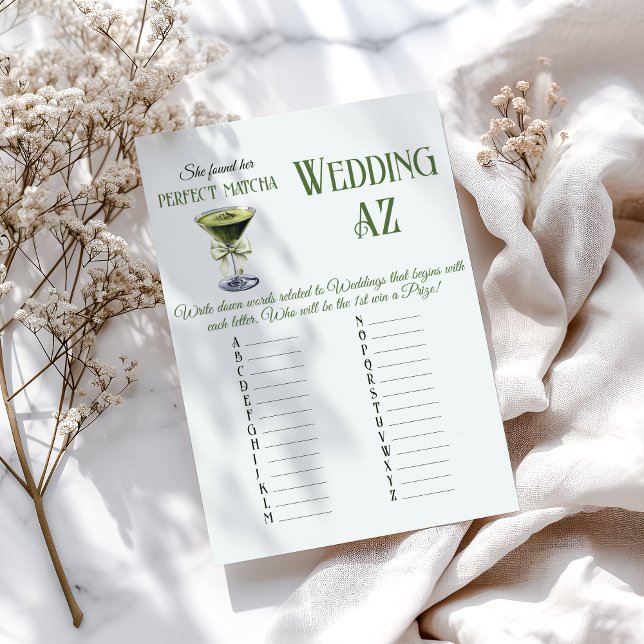 She Found Her Perfect Matcha Bridal Shower Game (Creator heeft geüpload)