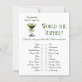 She Found Her Perfect Matcha Bridal Shower Game (Voorkant)