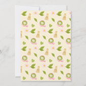 She Found Her Perfect Matcha Green Bridal Shower Kaart (Achterkant)