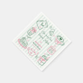 She Found Her Perfect Matcha Green Bridal Shower N Servet (Hoek)