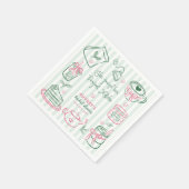 She Found Her Perfect Matcha Green Bridal Shower N Servet (Hoek)