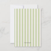 She Found Her Perfect Matcha Response Card RSVP Kaartje (Achterkant)