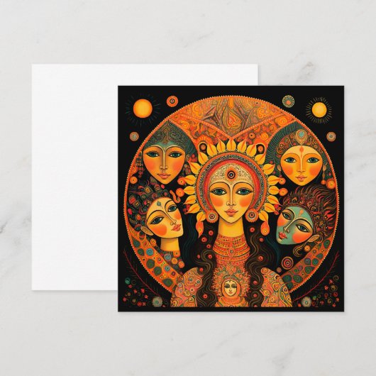 She Has Women in Her Heart and In Her Soul Kaart (Voorkant / Achterkant)