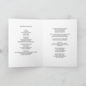 She Hears Our Cries Greeting Card, Poem Inside Kaart (Binnen)