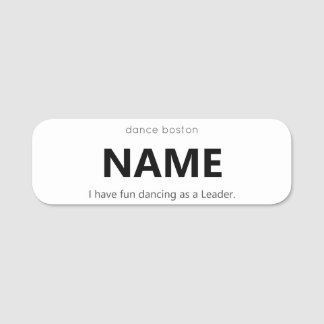 she/her - WCS Leader Naam Tag
