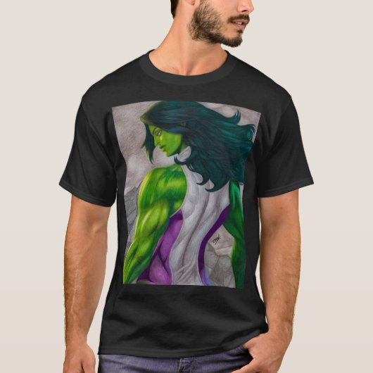 She Hulk - Jennifer Walters T-shirt (Voorkant)