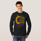 She Is A Fibromyalgia Warrior She Is Me T-shirt (Voorkant volledig)