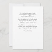 She Is Clothed in Strength and Dignity Birthday (Achterkant)