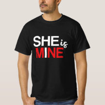 She Is Mine - Romantisch ontwerp voor Vriendin