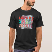 She is My Sweet Potato 1 T-shirt (Voorkant)