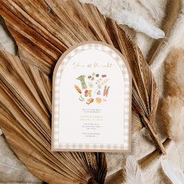 She is off the market floral bridal shower kaart