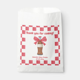 She is Ready to Pop Soda Bottle Baby Shower Bedankzakje