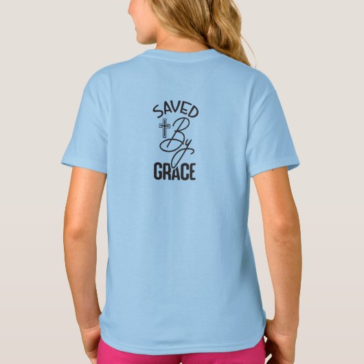 She is Strong" Collection – Proverbs 31:25 T-shirt (Achterkant)