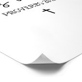 She Is Worthy Proverbs 31_25 Christian Boho Bible Poster (Hoek)