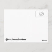 She Kicked Briefkaart (Achterkant)