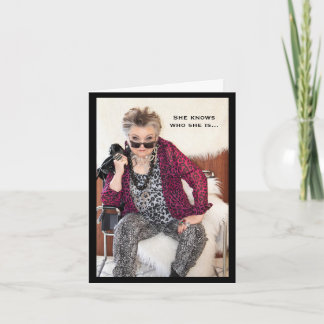 She Know Who She Is Kaart