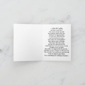 She Know Who She Is  Kaart (Binnen)