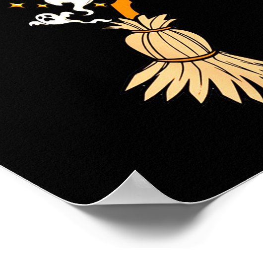 She Likes My Broomstick I Love Her Pumpkins Couple Poster (Hoek)