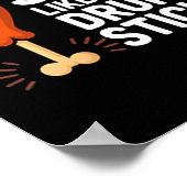 She Likes My Drum Stick Funny Thanksgiving Humor F Poster (Hoek)