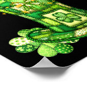 She Likes My Lucky Charm Irish Couple Patricks Day Poster (Hoek)