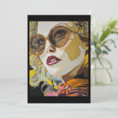 She Likes Pina Coladas Painting Small-Scale Print  Kaart (Staand voorkant)