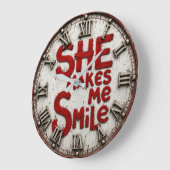 She Makes Me Smile Grote Klok (Hoek)