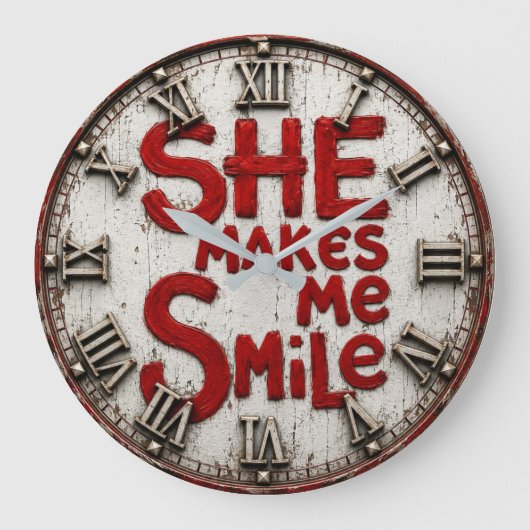She Makes Me Smile Grote Klok (Voorkant)