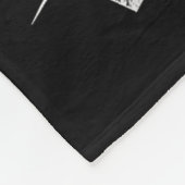 She Only Purrs When I'm On Top Funny Motorcycle Ri Fleece Deken (Hoek)