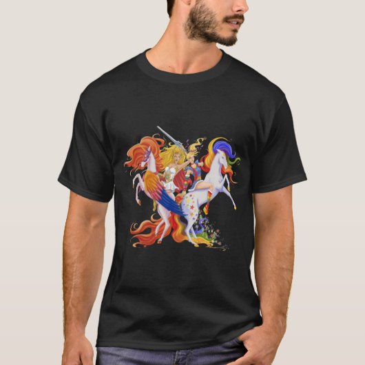 She Ra 80s meisje T-shirt (Voorkant)