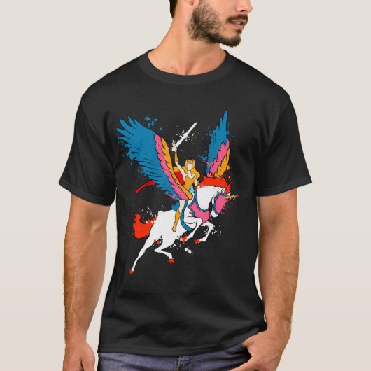 She Ra boy retro T-shirt (Voorkant)