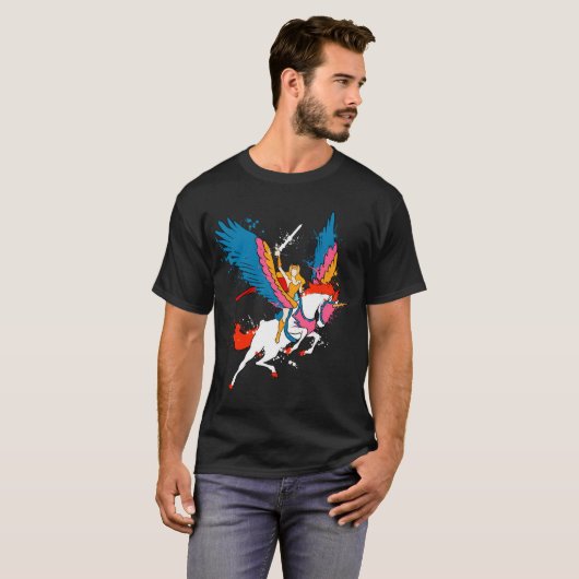 She Ra boy retro T-shirt (Voorkant volledig)