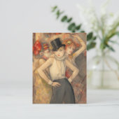 She Represents Art by Jeanne Mammen Briefkaart (Staand voorkant)