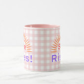 She Rises! - Women Empowerment Inspirational Mug Mok (Midden)