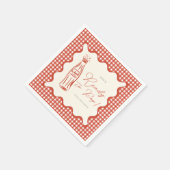 She’s ready to pop baby shower servet (Hoek)