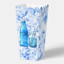 She’s Ready To Pop Blue Boy Baby Shower Bedankdoosjes