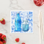 She’s Ready To Pop Blue Boy Baby Shower Servet (Insitu)