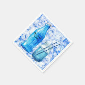 She’s Ready To Pop Blue Boy Baby Shower Servet (Hoek)