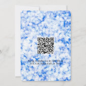 She’s Ready To Pop Boy Baby Shower Kaart (Achterkant)