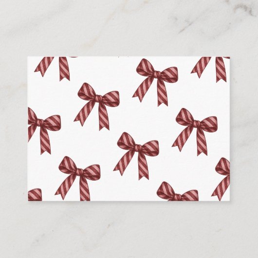 She’s Ready to Pop Cola Bottle Diaper Raffle  Informatiekaartje (Achterkant)