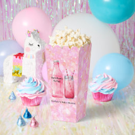 She’s Ready To Pop Girl Baby Shower Bedankdoosjes