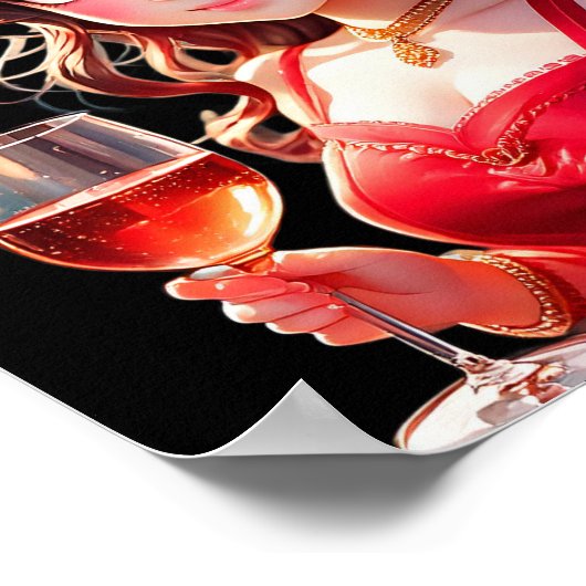 She’s special artsy pinup poster (Hoek)