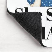 She Said What? Mouse Pad Muismat (Hoek)