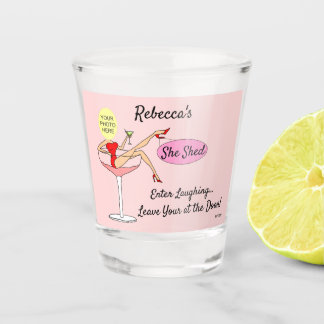 She Shed Shot Glass Shot Glas