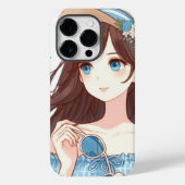 She Smiles in Summer Case-Mate iPhone Case (Achterkant)