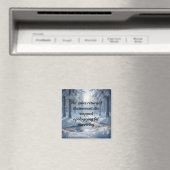 She Stopped Apologizing - Affirmation Quotes Magneet (Insitu (Vaatwasser))