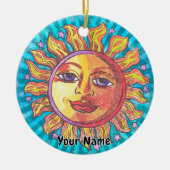 She Sun Keramisch Ornament (Voorkant)