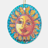 She Sun Keramisch Ornament (Links)