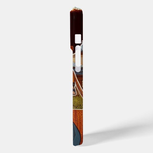 She Walks Through the Sunset Case-Mate iPhone Case (Achterkant / Links)