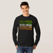 She Was Born And Raised In Wishabitch Woods Camper T-shirt (Voorkant volledig)